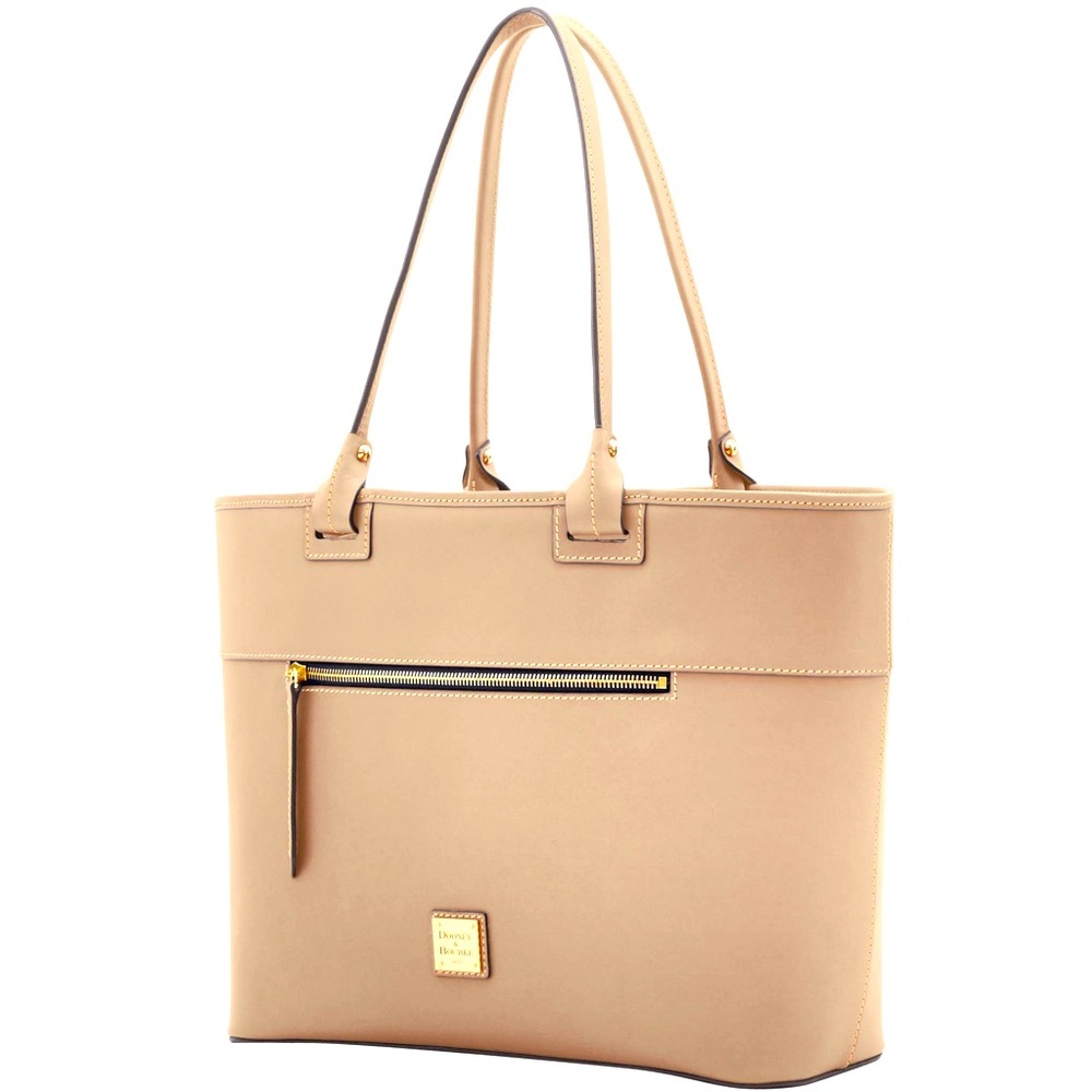 Dooney & Bourke Beacon Slip Tote Taupe Color